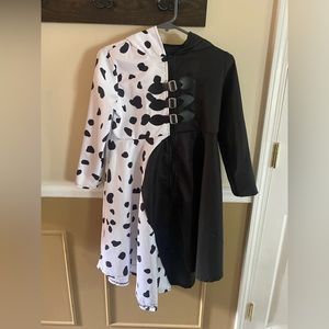 Cruella kids costume